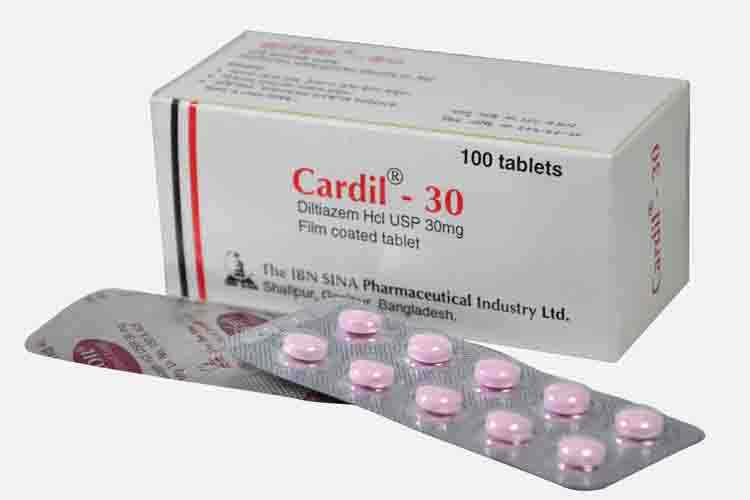 Tab. Cardil 30  30 mg