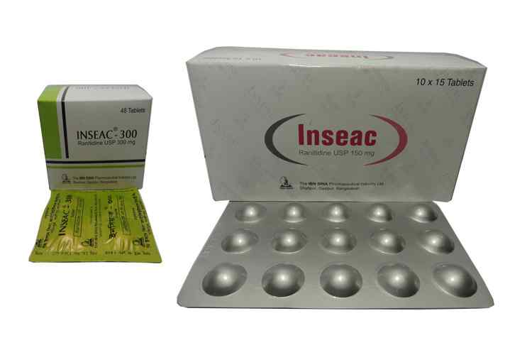 Tab. Inseac 150 150 mg