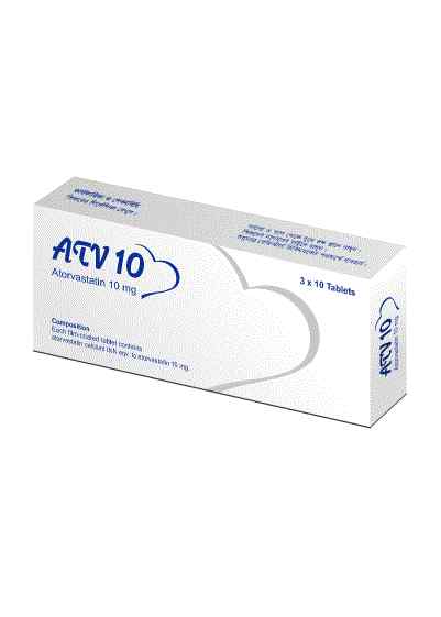 Tab. ATV 10 mg