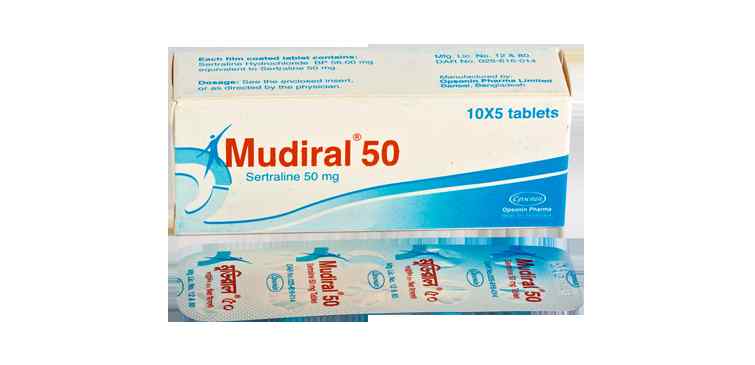 Tab. Mudiral  50 mg