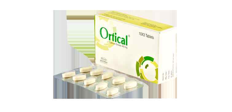 Tab. Ortical  400 mg