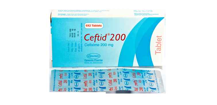 Tab. Ceftid 200 mg