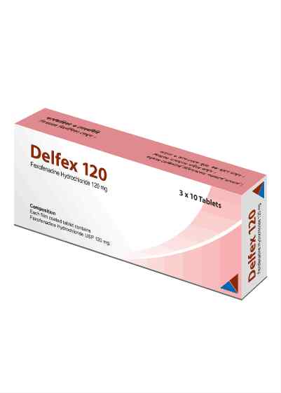 Tab. Delfex 120 120 mg